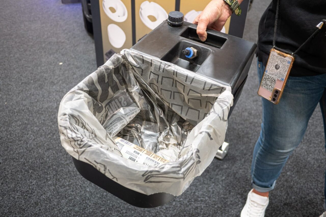 arwinger trenntoilette kassette