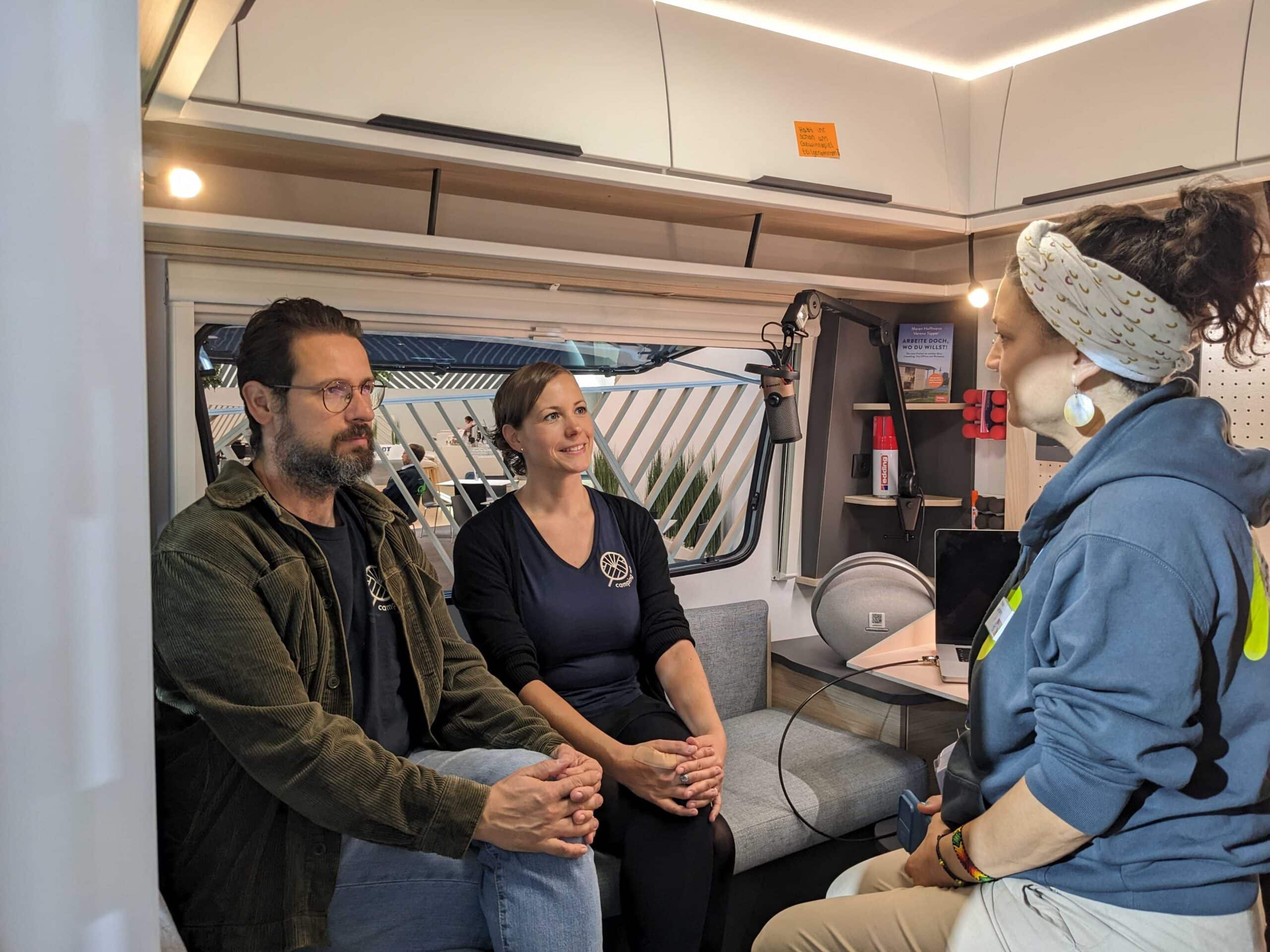 Podcast: Caravan Salon 2023 Interview: Camping App