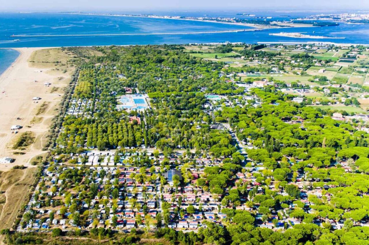 Marina di Venezia: Größter Campingplatz Europas - Von oben