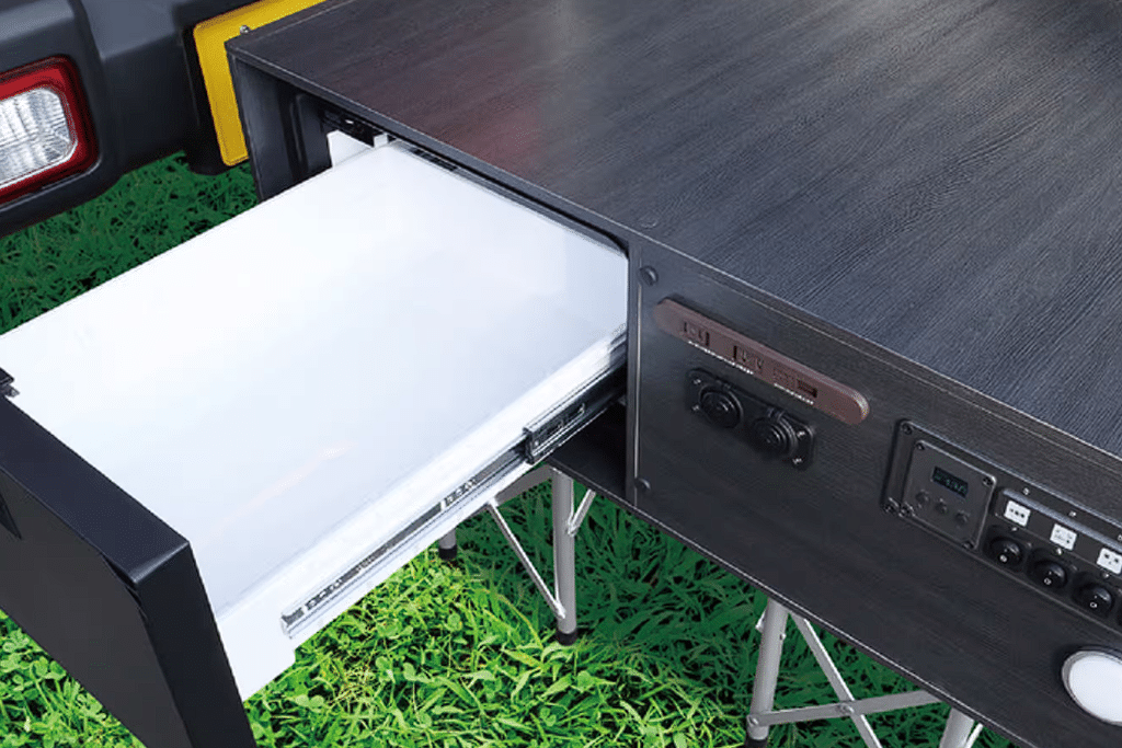 Der Suzuki Jimny als Camping-Traum: Smile Factory enthüllt neues Modul 4 jimniy camping modul modul © Smile Factory