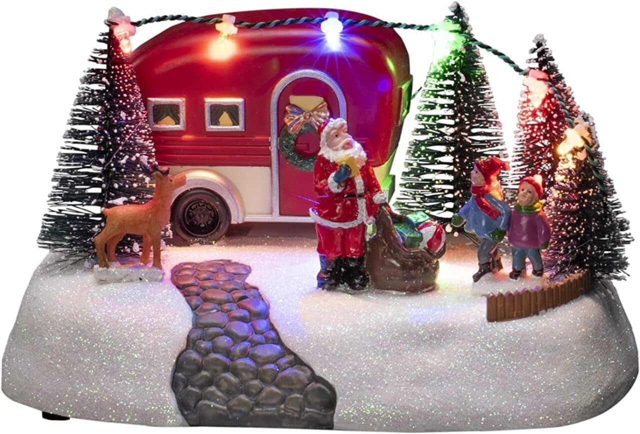 weihnachtsdeko camping 1