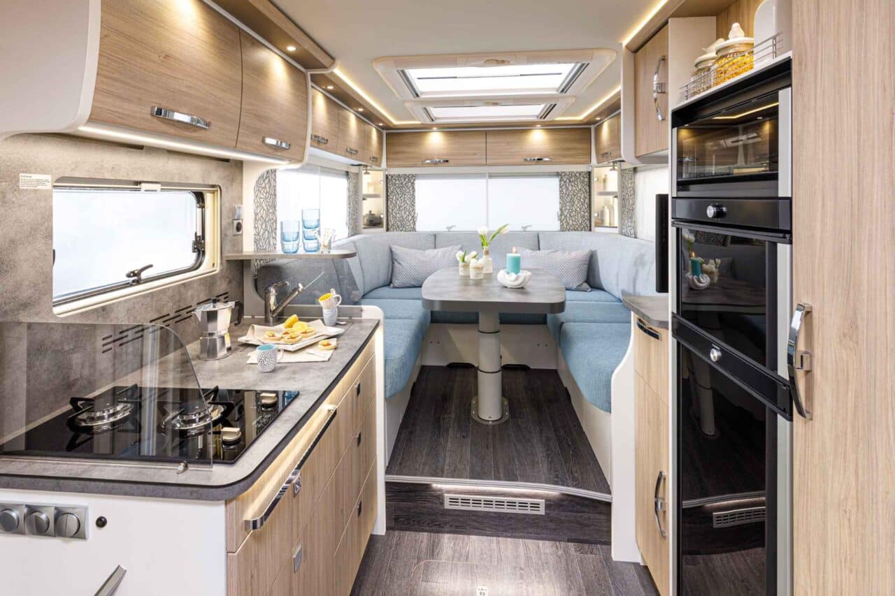 Wohnmobile mit Hecksitzgruppe - Frankia F-Line I740 Plus