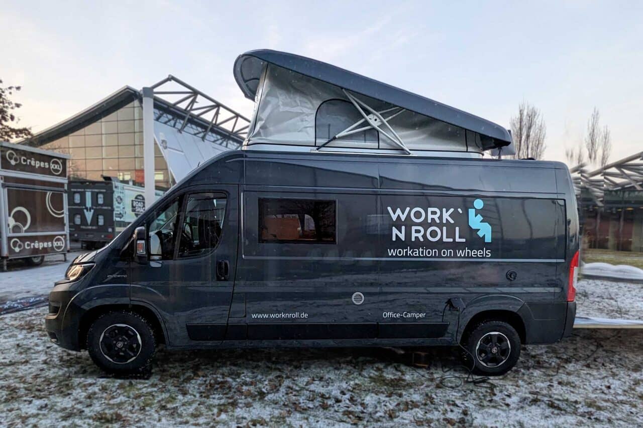 WorknRoll-Workation-Van Außenansicht