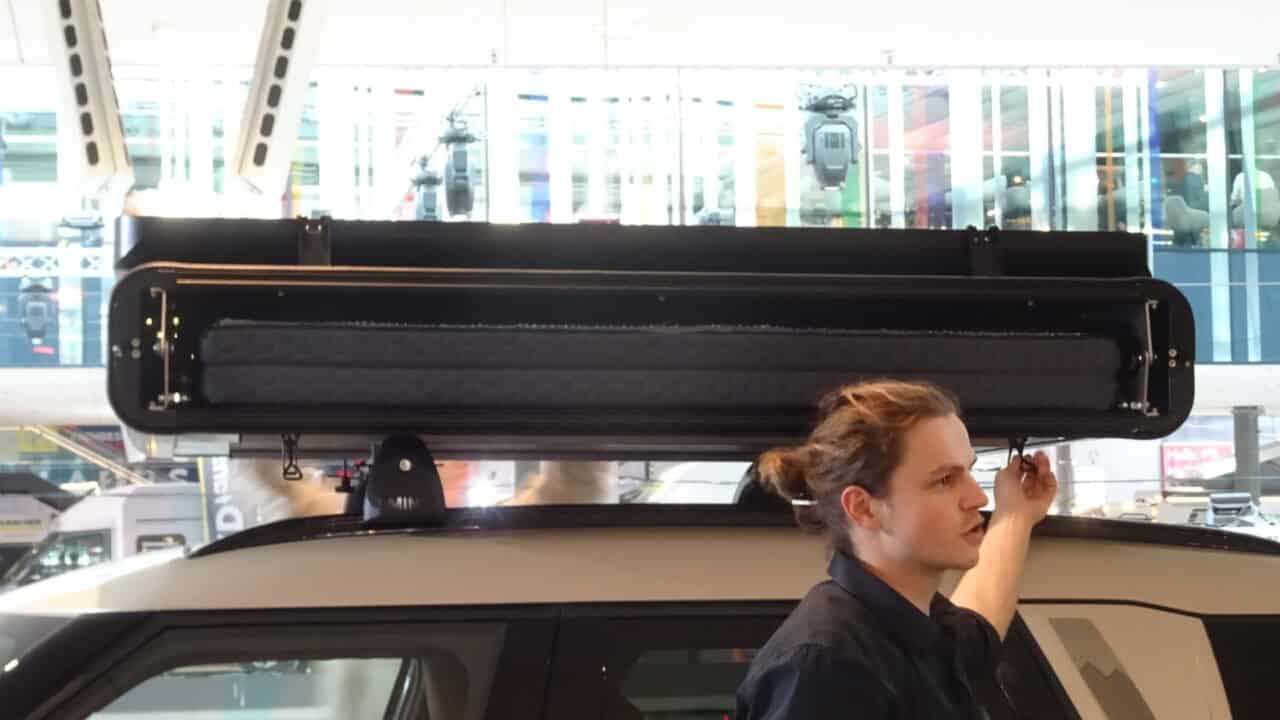 Dachzelt ROOF SPACE 2: Weltneuheit mit schnellem Aufbau und großzügigem Raum 3 RoofSpace5 BlickStaurauminnen cKatja Scholz