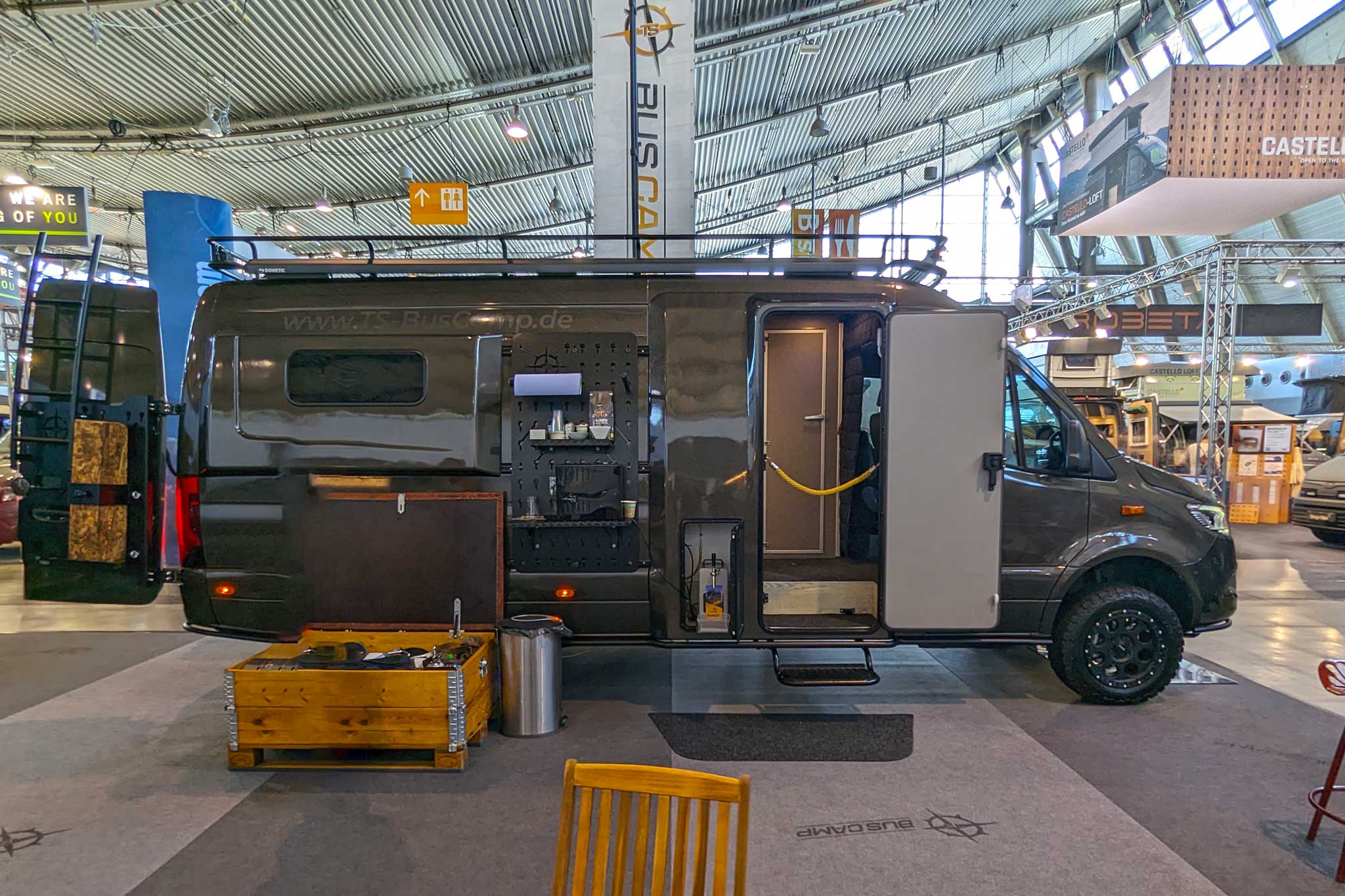 TS Buscamp X-Ped (2024) – Abenteuer und Komfort im Allrad-Offroader auf Mercedes-Benz Sprinter-Basis
