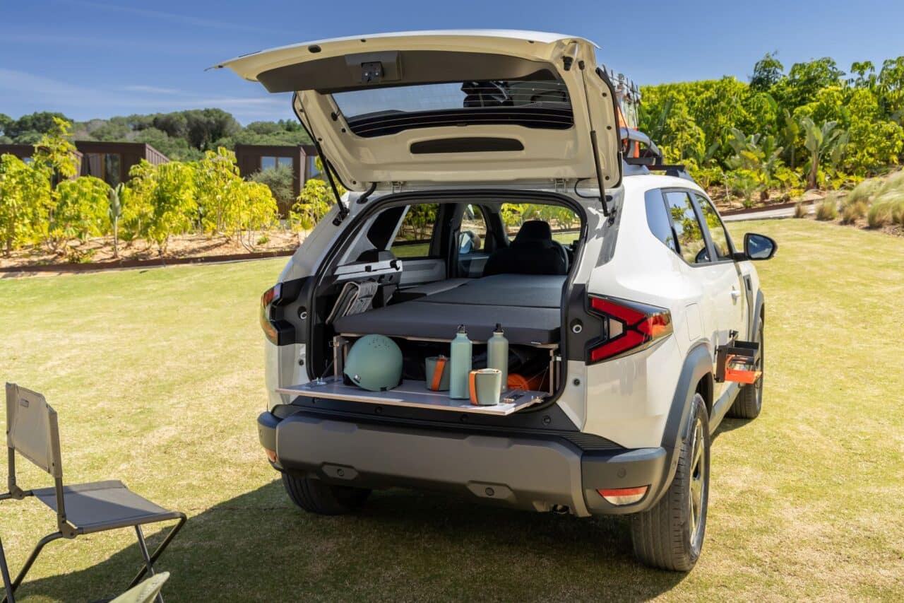 dacia duster camping set