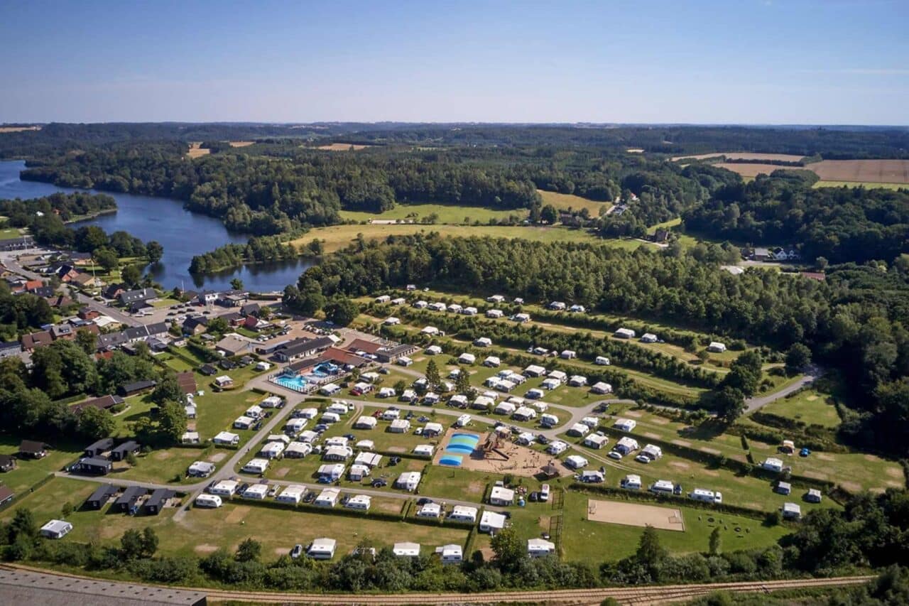 Dänemark Mietunterkünfte BryrupCamping 