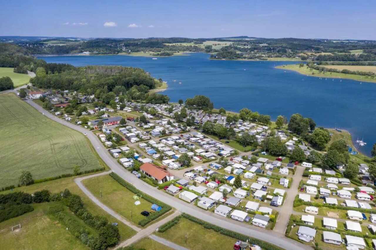 Eiforbibbsch! Die besten Campingplätze in Sachsen mit Tipps für die schönsten Regionen und Ausflüge 2 campingplatz gunzenberg an der talsperre poehl