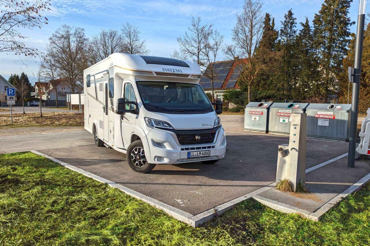 Camping in Augsburg Wohnmobilstellplatz-Gerberwiese-Friedberg