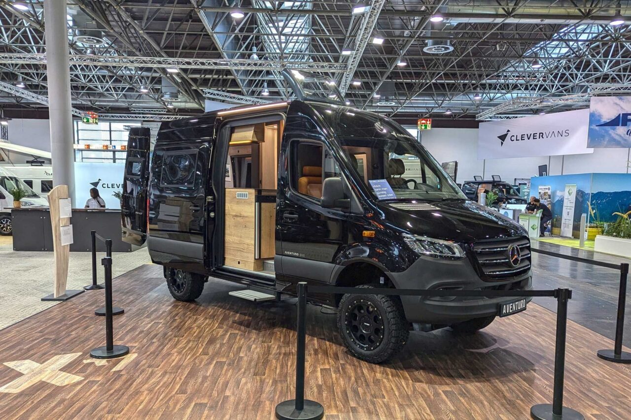 Clever Aventuro 600 Mercedes Sprinter 4×4 Allrad auf dem Caravan Salon 2024