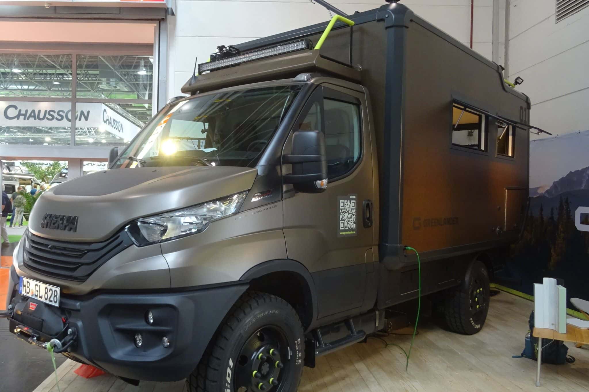 Greenlander Sherpa 4×4 (2025) – Umweltfreundliches Luxus-Wohnmobil mit Allrad-Antrieb für 2 Personen