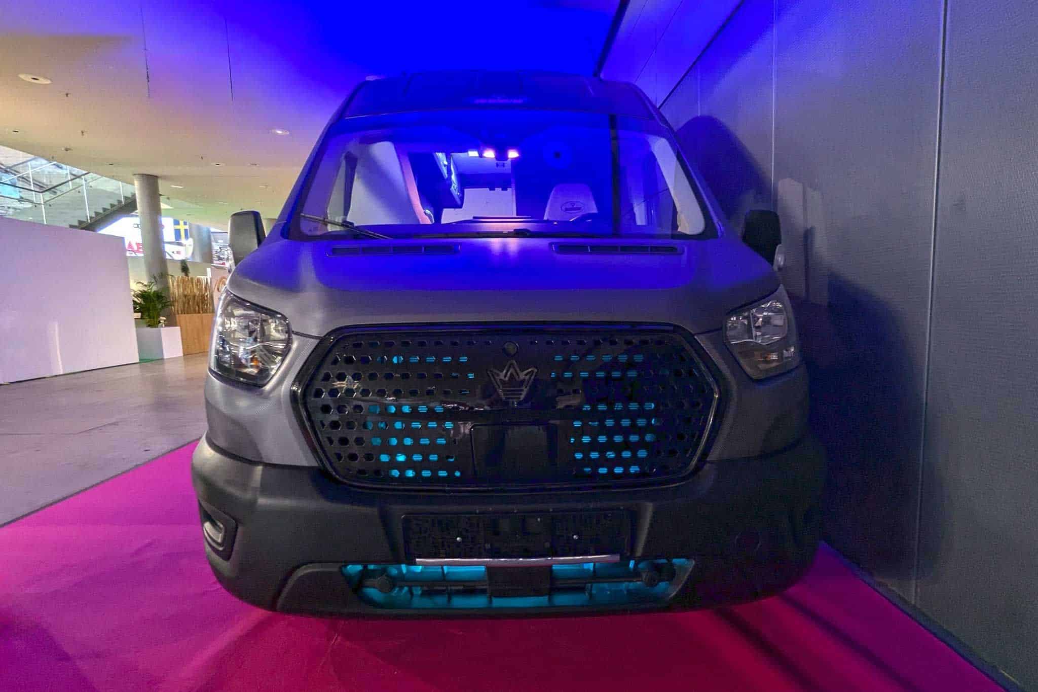 Iridium e-V25 (2025) – innovativer Elektro-Camper auf Ford Transit-Basis mit effizienter Raumgestaltung