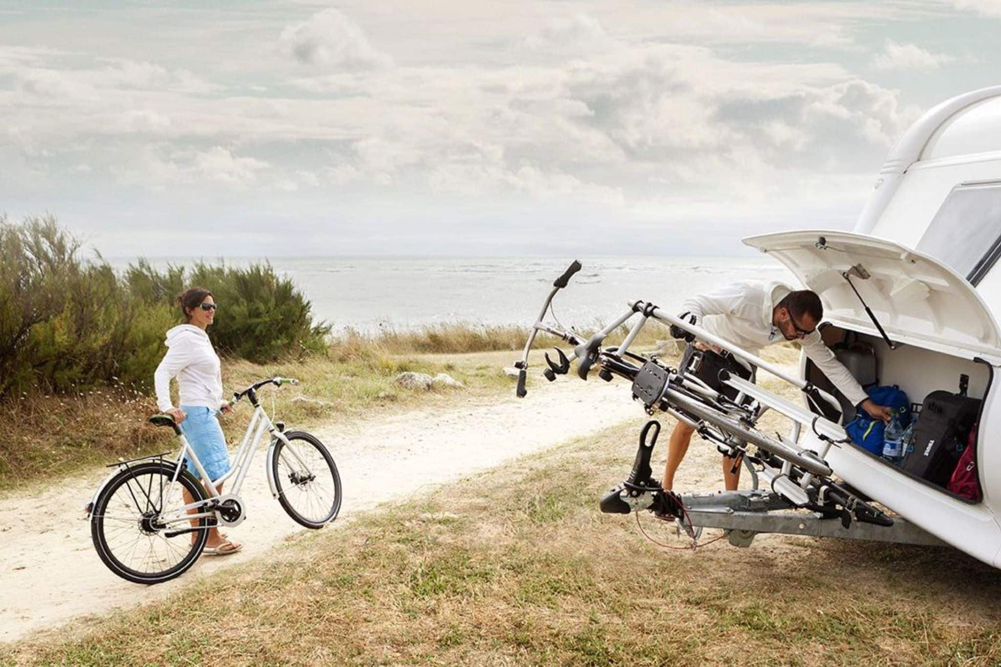 Für aktive Camper: Thule Fahrradträger für Wohnwagen zum Schnäppchenpreis!