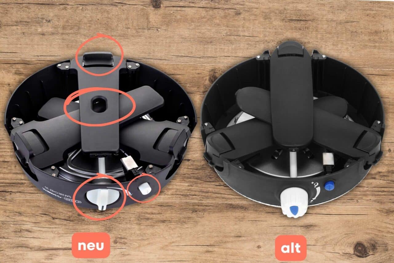 safari chef alt vs neu eingeklappt