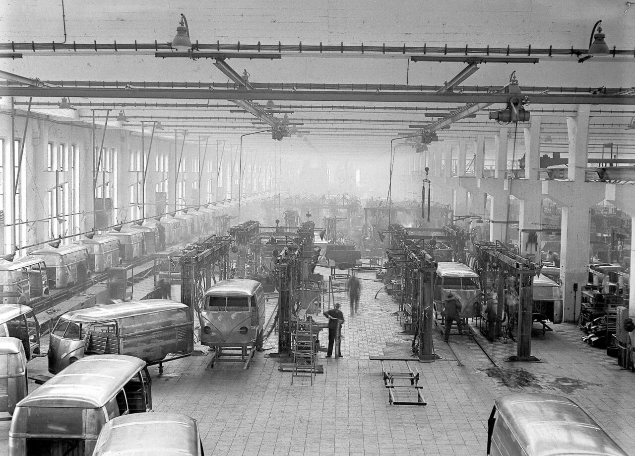 A 0492 Transporter Produktion Wolfsburg 1950