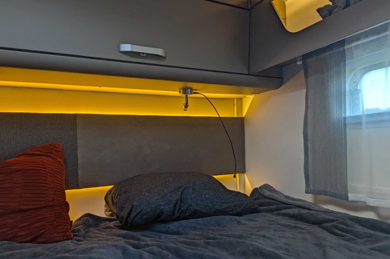 Carado I338 pro+ im Camperstyle-Langzeittest: kompakter Integrierter für Allzeit-Camper und Familien 4 Schlafecke