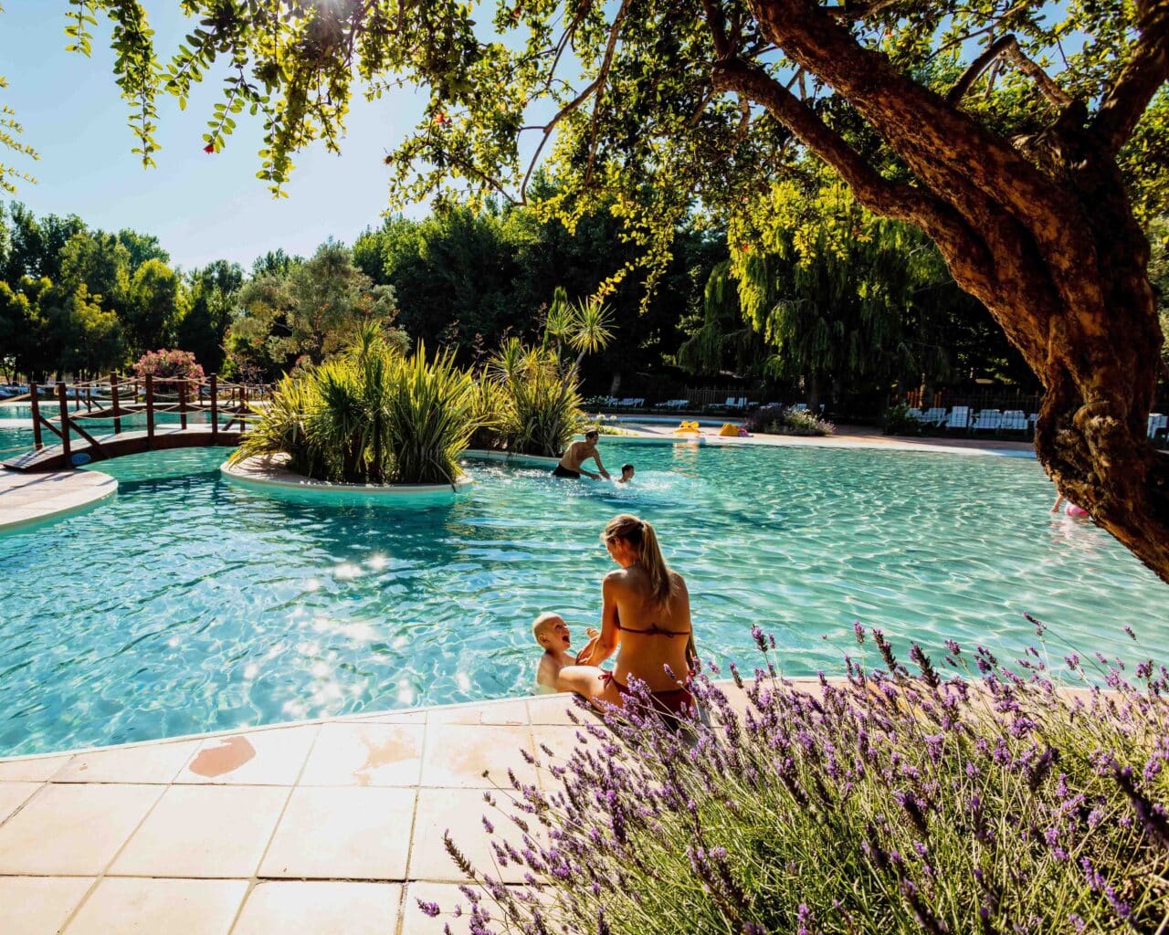 Campingplatz mit Wasserlandschaft in Frankreich – Yelloh Village Le Serignan Plage