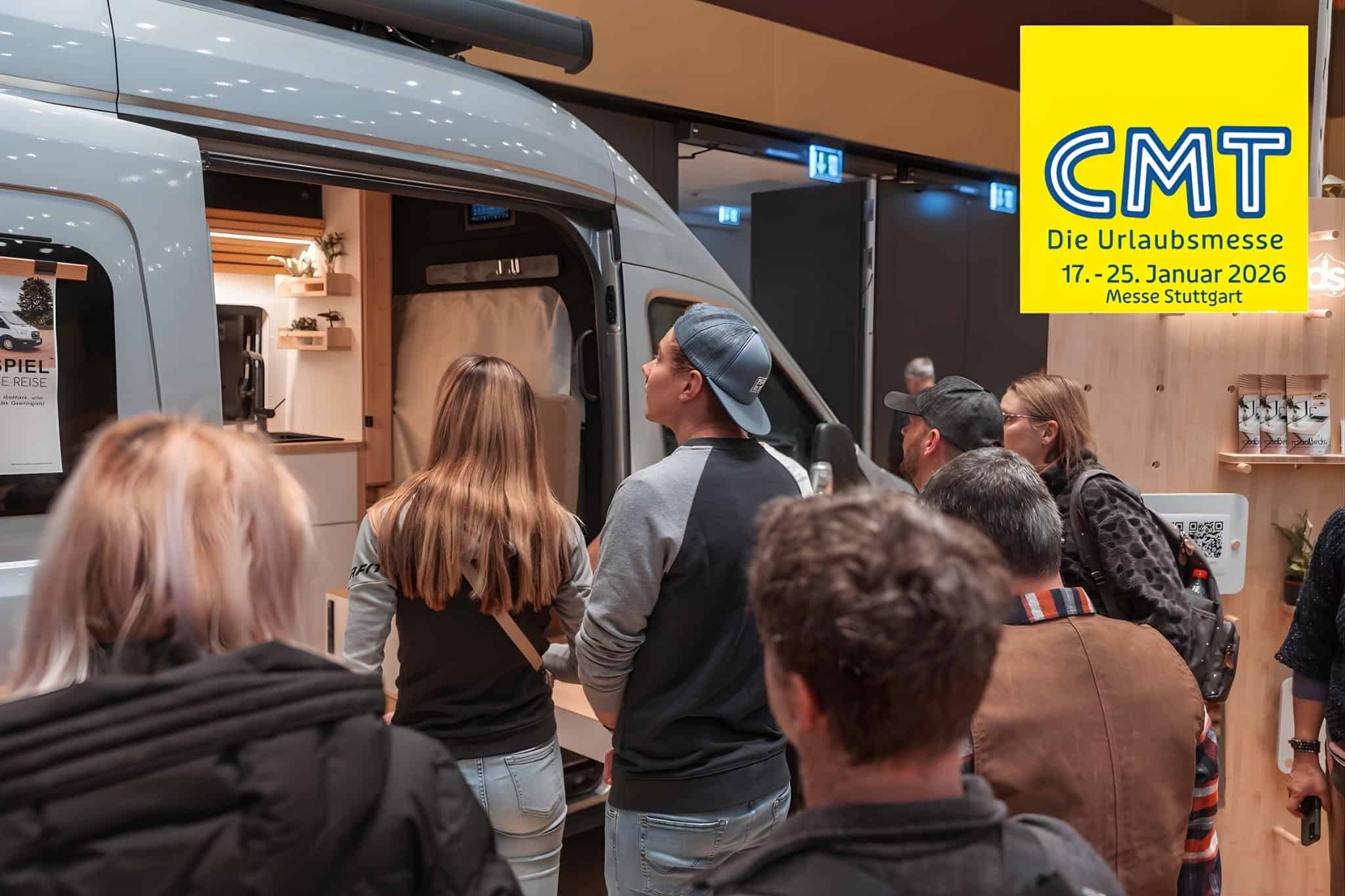 Die große Campingmesse CMT 2026 in Stuttgart – Alle Informationen für deinen Messebesuch