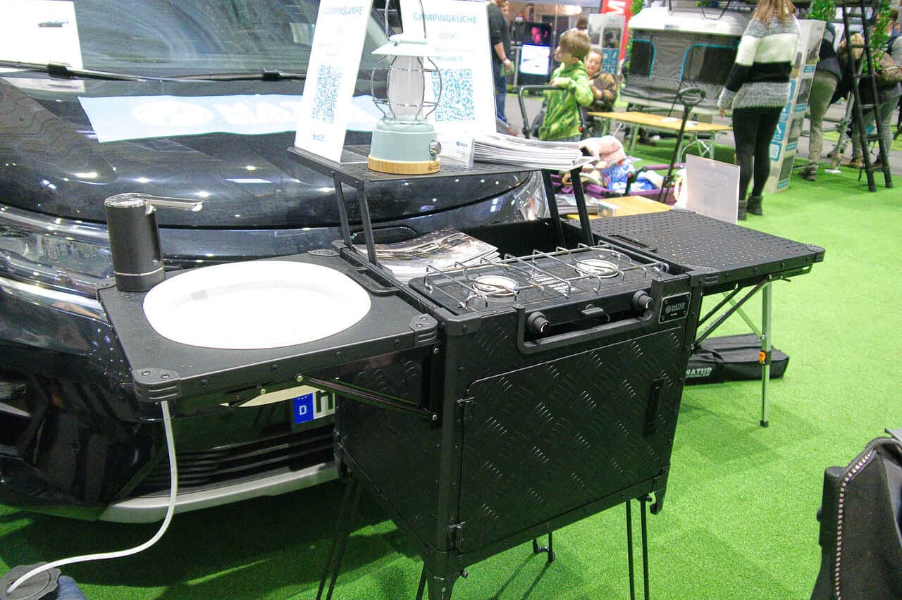 Naturbummler CompactCook+ 2.0 Campingküche auf der REISEN & CARAVANING Hamburg 2026