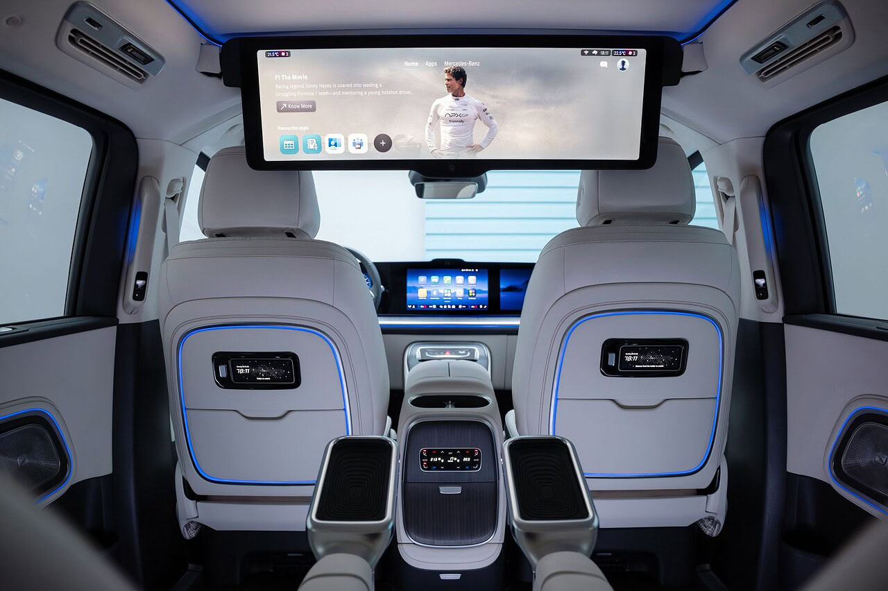 Mercedes-Benz VLE (2026): Die neue Elektro-Ära – Wenn Oberklasse-Eleganz auf Camping-Praxis trifft 5 2mercedes benz vle bildschirm