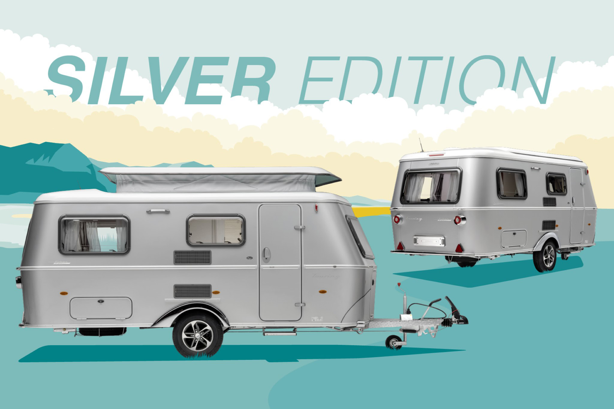 Eriba Touring Silver Edition: Vielseitiger Wohnwagen mit Retro-Chic und moderner Technik